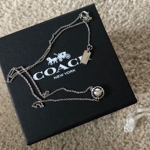Coach Crystal Necklace